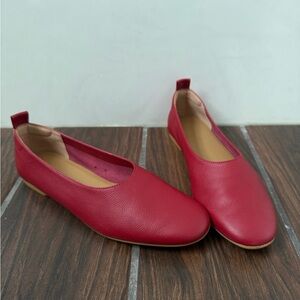 Everlane Day Glove Red Flats